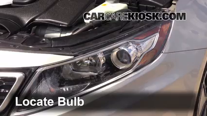 2012 Kia Optima Hybrid 2.4L 4 Cyl. Lights Turn Signal - Front (replace bulb)